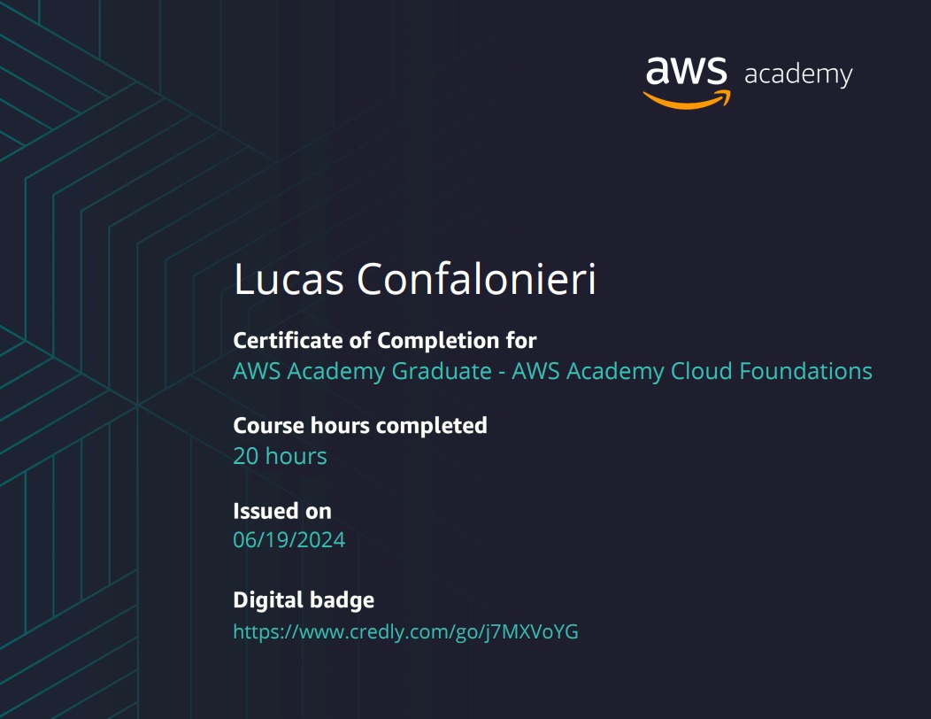 AWS Academy Graduate - AWS Academy Cloud Foundations